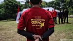 Melihat Relawan CT ARSA Foundation Latihan Fisik dan Kepemimpinan