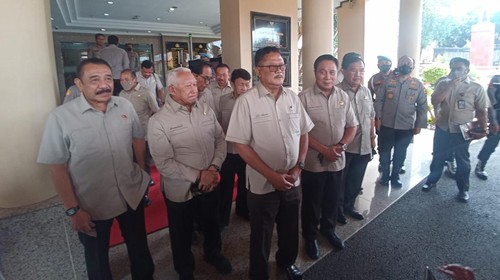 Para Mantan Kapolri Turun Gunung Sambangi Mabes Polri (Wildan/detikcom)