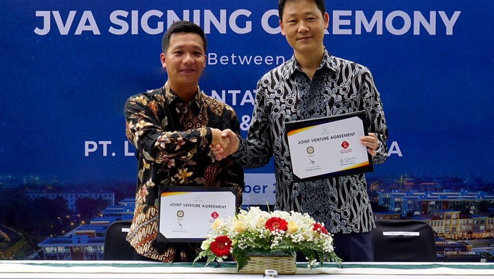 Pusat Perbelanjaan Modern Bakal Ramaikan Kawasan Sawangan Depok Vasanta Group melalui unit usahanya Pt Pakuan Tbk kembali menggandeng partner raksasa Korea, Lotte Land Indonesia untuk bersama sama membangun project Vasanta Eco Town di Sawangan, Depok.