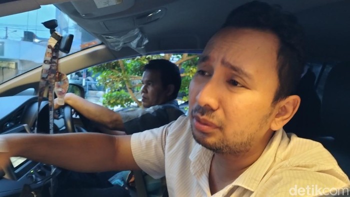 Tersangka kasus penipuan Robby Anangga (Datuk Haris/detikSumut)