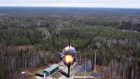 Rudal balistik antarbenua itu ditembakkan dari Kosmodrom Plesetsk, Arkhangelsk.