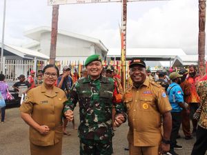 PLBN Skouw Dibuka Usai 2 Tahun Tutup, TNI Berperan Aktif