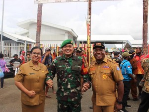 PLBN Skouw Dibuka Usai 2 Tahun Tutup, TNI Berperan Aktif