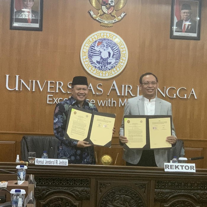 Sekolah Indonesia Jeddah Gandeng Unair Lakukan Riset-Study Siswa Non NIK