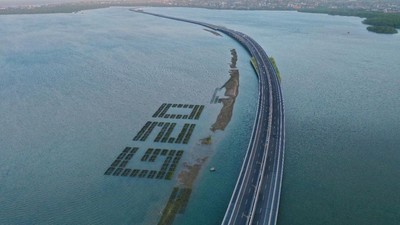 Penampakan Tol Bali Mandara, Tol Atas Air Terpanjang Kelima di Dunia