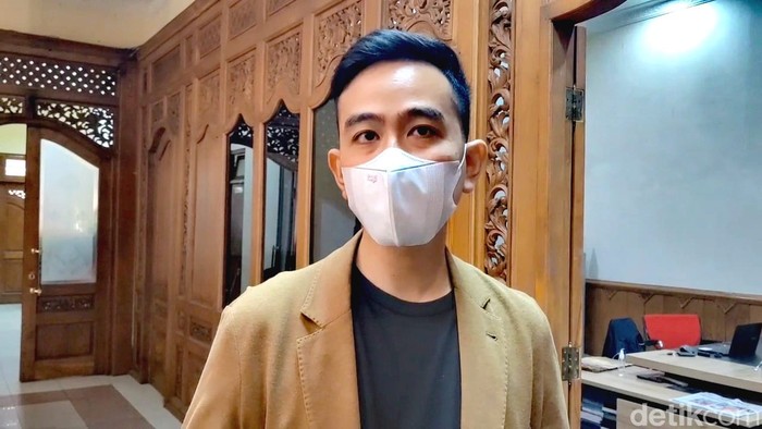 Wali Kota Solo Gibran Rakabuming ditemui di Balai Kota Solo, Kamis (27/10/2022).