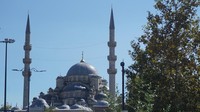 Proses renovasi dan restorasi Masjid Biru dimulai sejak 6 Juli 2017. Hingga tahun ini, proses pengerjaannya masih belum selesai. (Wahyu Setyo/detikTravel)