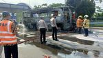 Saat Si Jago Merah Hanguskan Bus Rombongan Universitas Mataram