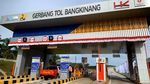 Potret Jalan Tol Pekanbaru-Bangkinang yang Masih Tahap Uji Coba