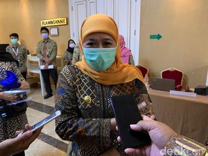 Kasus COVID-19 di Jatim Terus Naik, Khofifah Ingatkan Hal Ini