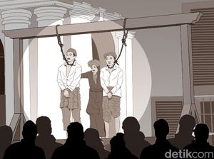 Tontonan Hukum Gantung di Batavia