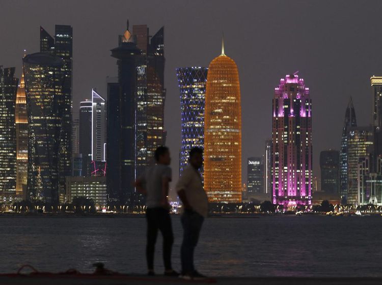 Indahnya Kota Doha di Malam Hari Jelang Piala Dunia 2022