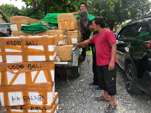 Jajaran Polres Bima Kota menggagalkan upaya penyelundupan terumbu karang ilegal pada Jumat (28/10/2022) sekitar pukul 04.30 Wita.