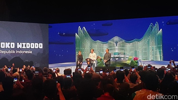 Jokowi Luncurkan Platform Jagat Nusantara, Tampilkan Dunia Virtual IKN