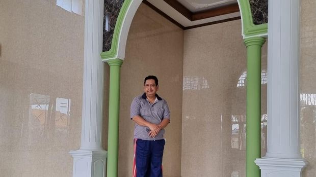 Masjid Prof. Dr. Sugiyono Rusti' dibangun dari uang royalti penjualan buku