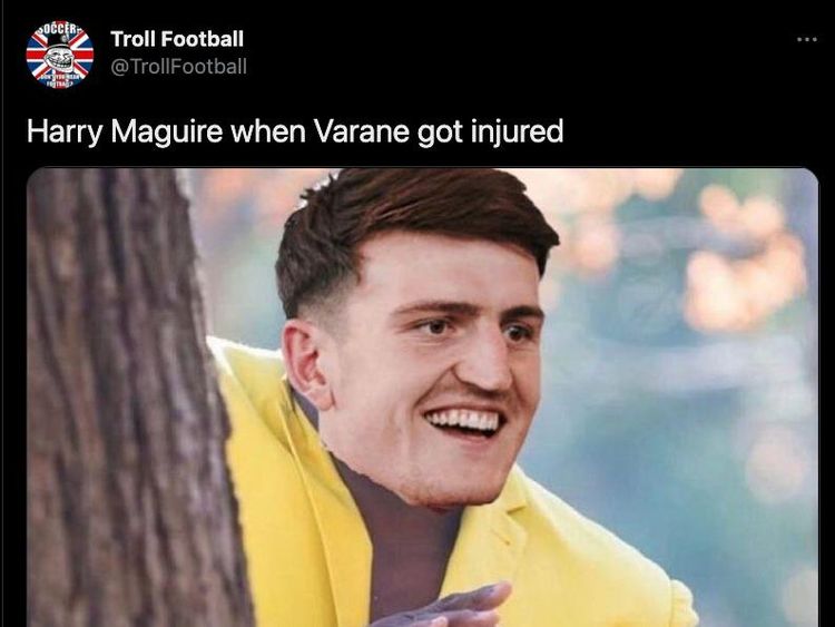 Meme: Ayo MU, Mainkan Harry Maguire Lagi!