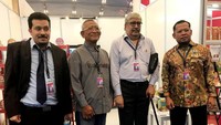 Pada kesempatan itu hadir Puspo Wardoyo selaku Owner Wong Solo Group yang juga kini menerbitkan produk makanan siap saji tersebut.