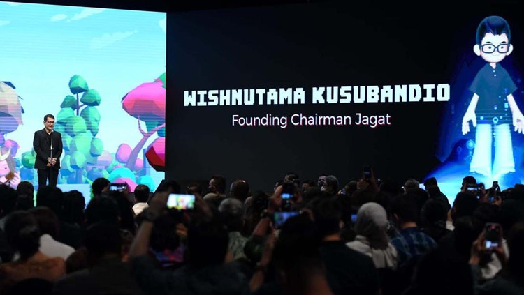Presiden Jokowi Luncurkan Platform Digital Jagat Nusantara Presiden Jokowi meluncurkan platform digital lokal, Jagat Nusantara. Acara itu turut menampilkan video avatar Jokowi mengajak pemuda dan pemudi untuk membangun IKN.