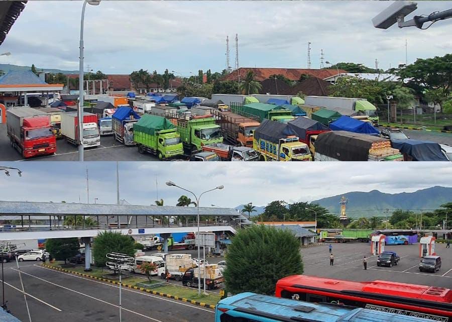 Situasi Pelabuhan Gilimanuk kembali normal, Jumat (28/10/2022) sekitar pukul 15.20 Wita.