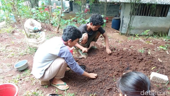 Suasana di Sekolah Alam Wangsakerta
