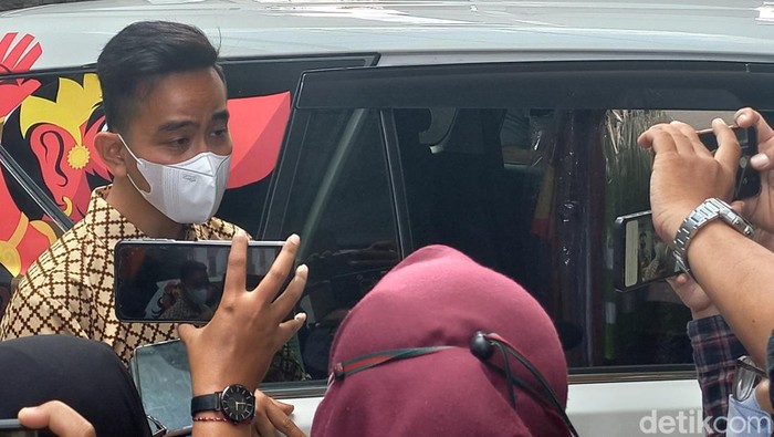 Wali Kota Solo, Gibran Rakabuming Raka, saat ditemui di Hotel Alila Solo, Jumat (28/10/2022)