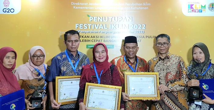 2 Jorong Sumbar Sabet Penghargaan Proklim Utama Tingkat Nasional KLHK