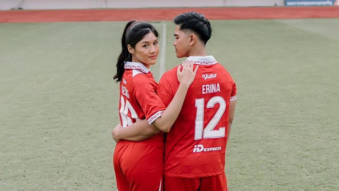 Foto prewedding Erina Gudono dan Kaesang Pangarep.