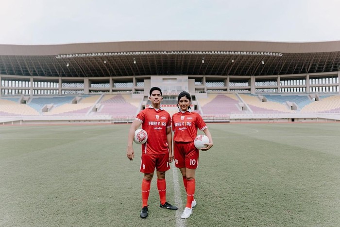 Erina Gudono dan Kaesang Pangarep Foto prewedding Erina Gudono dan Kaesang Pangarep.