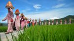 Potret Udara Festival Galundi Singkarak