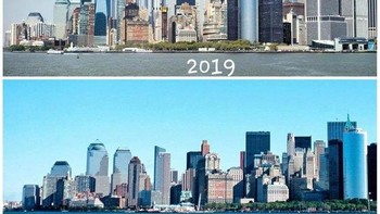 New York, AS dulu vs sekarang. Foto: architecturendesign
