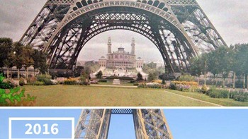 Menara Eiffel, Paris, Prancis, 1910 – 2016 Foto: architecturendesign