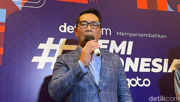 Gubernur Jawa Barat (Jabar) Ridwan Kamil (RK) (Silvia Ng/detikcom)