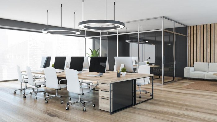 Ilustrasi desain kantor