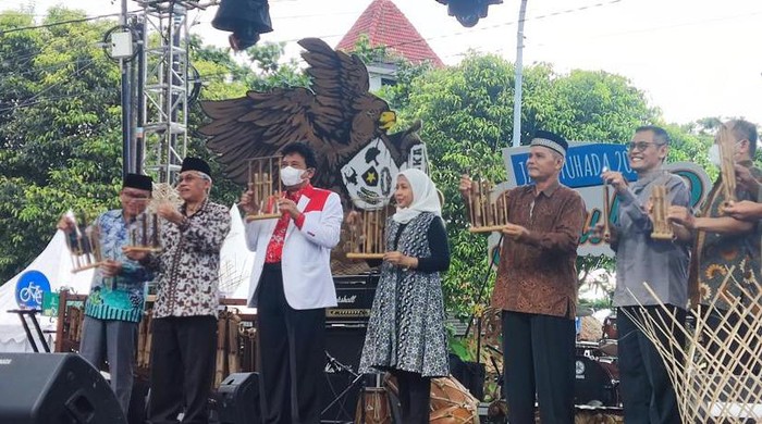 Jazz Syuhada tahun 2022 di Kotabaru, Jogja, Sabtu (29/10/2022).