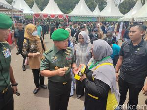 Jalankan Perintah Jokowi, KSAD Gelar Bazar UMKM Bangkitkan Ekonomi