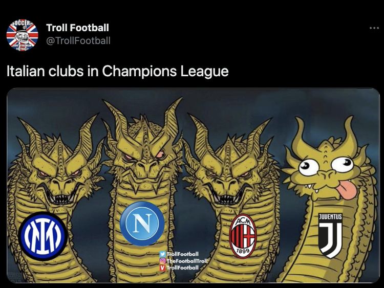 Tsunami Meme Ini Baru Saja Landa Juventus, Nanti Malam Bisa Bangkit?