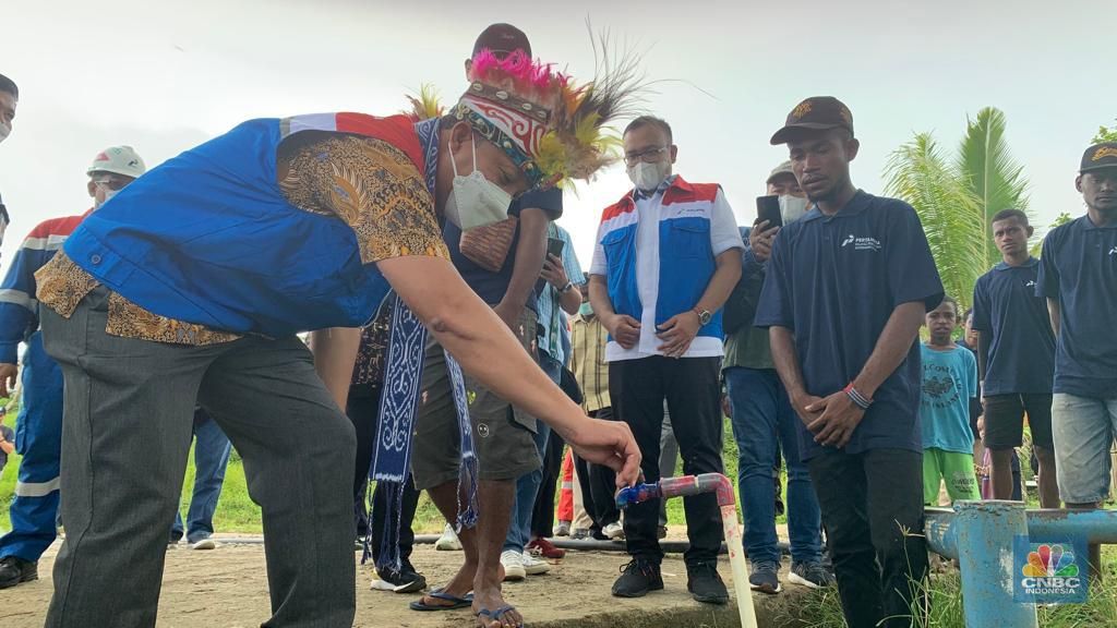 Kampung Klayas (CNBC Indonesia/Chandra Gian Asmara)