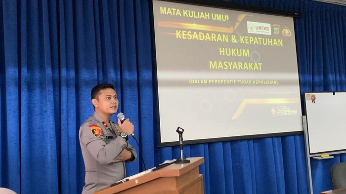 Kapolsek Tanjung Duren Kompol Muharram Wibisono