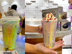 Kolaborasi Unik! Minuman Teh Ini Terinspirasi Keyboard dan Mouse Estetik
