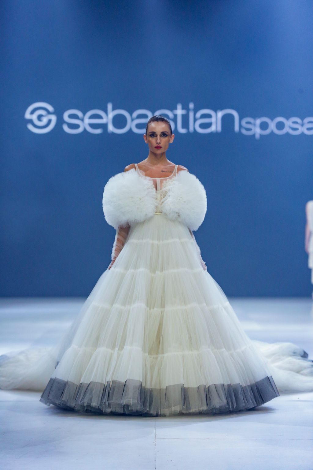 OCTOBER 28: Designer seen at the runway of Intercontinental Wedding presents 'Moonlight Whispers' during Jakarta Fashion Week 2023 in City Hall – Pondok Indah Mall 3, Jakarta.