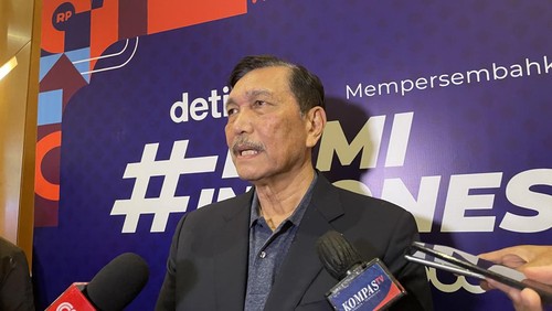 Menko Marves Luhut Binsar Pandjaitan.