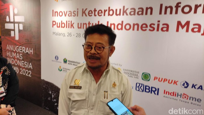 Mentan RI Syahrul Yasin Limpo