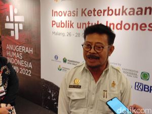 Mentan Sebut Stok Beras Indonesia Aman hingga 2 Tahun ke Depan