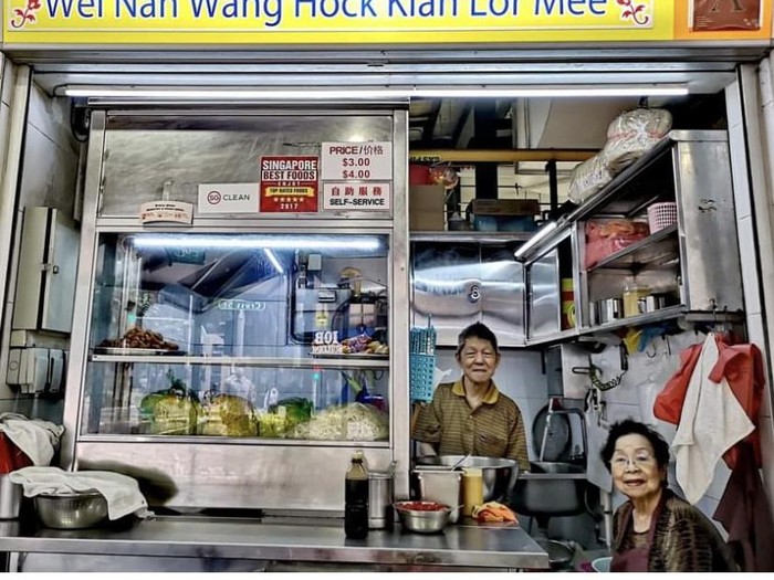 Gerai mie legendaris di Singapura tutup