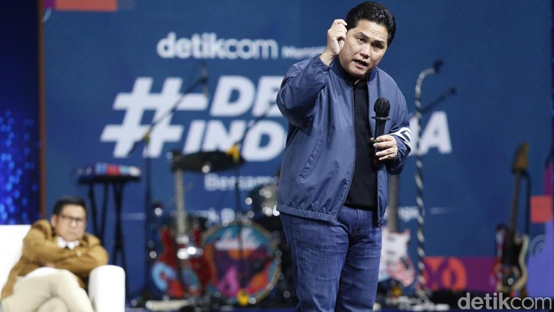 Momen Para Menteri Jokowi-Muhaimin Iskandar Satu Panggung di #DemiIndonesia Menkeu Sri Mulyani, Menteri BUMN Erick Thohir, Menkes Budi Gunadi Sadikin dan Wakil Ketua DPR RI Muhaimin Iskandar jadi pembicara di #DemiIndonesia. Begini momennya.