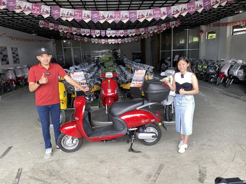 Motor listrik U-Winfly diuji touring Jakarta-Semarang