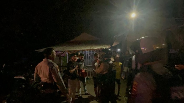 Patroli Polisi di sekitar Anyer