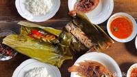 Inilah beberapa menu yang detikfood pesan. Mulai dari ikan nila pecak hingga pepes dan teri kacang. Terlihat nikmat ya? Foto: Detikcom / Atiqa Rana