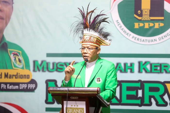 Plt Ketua Umum Partai Persatuan Pembangunan (PPP) Muhamad Mardiono