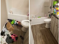 Satisfying banget! potret ruangan berantakan vs saat sudah rapi. Terkadang, ada saja gambar atau keadaan yang membuat kita menikmatinya berulang kali. Salah satunya, potret ruangan yang berantakan vs saat sudah rapi ini.